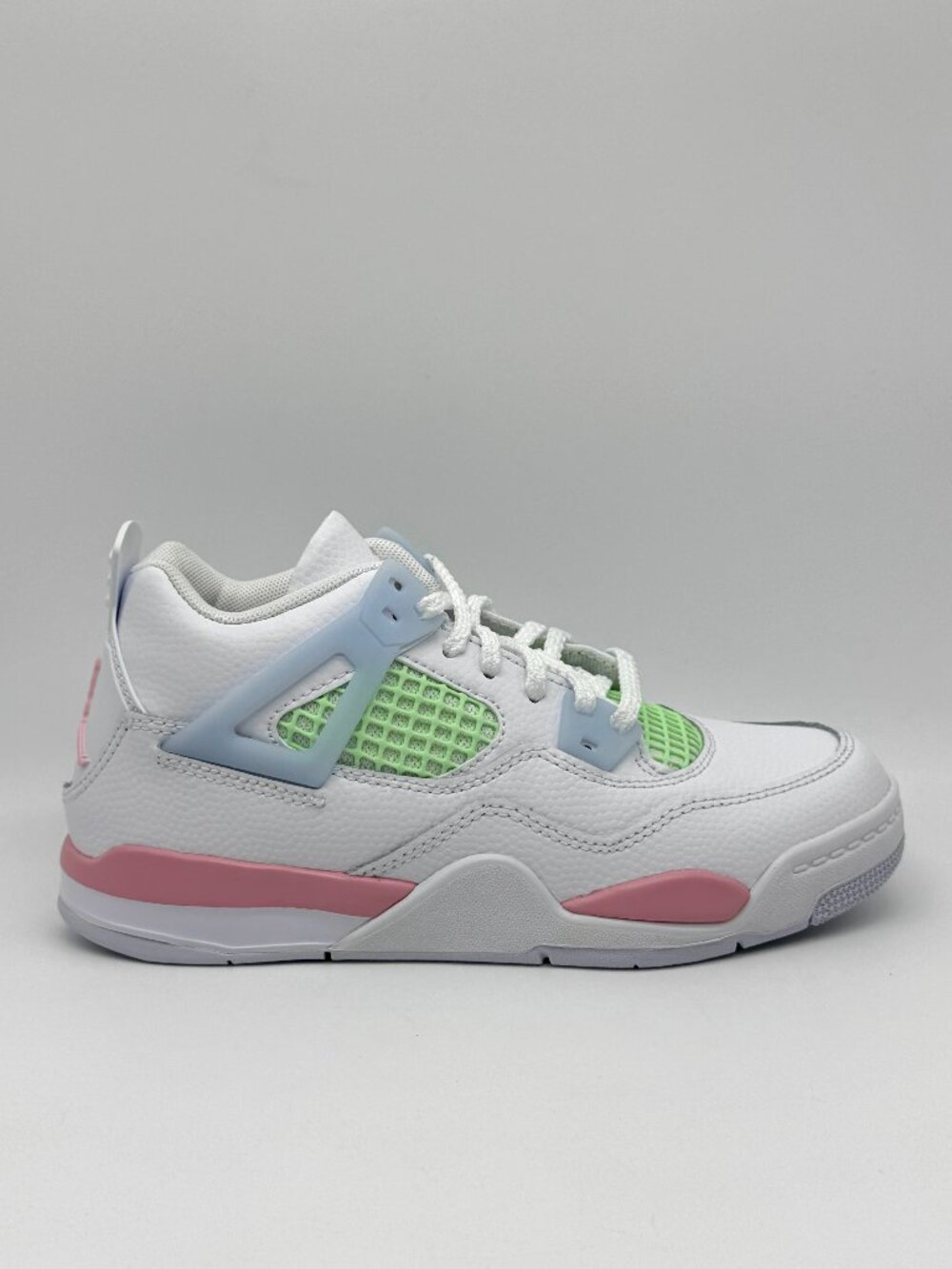 Air Jordan 4 Retro Pastel Spring Youth White Pink Sz 1Y New IB7069-100